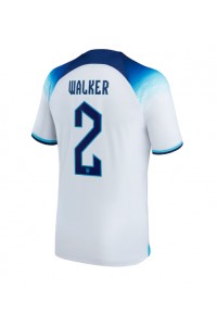 Engeland Kyle Walker #2 Voetbaltruitje Thuis tenue WK 2022 Korte Mouw